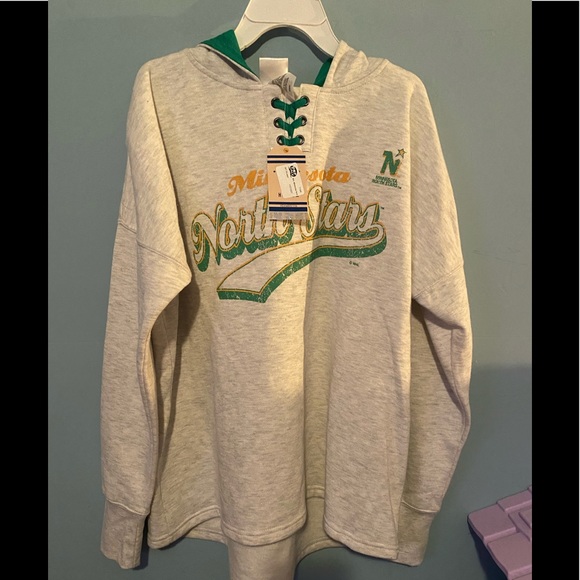 Maillot de hockey vintage Early Minnesota North Stars tricot air tricot